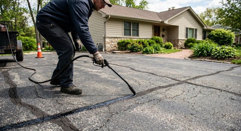 Asphalt Driveway Repair in Little Rock, AR